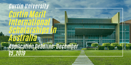 Curtin Merit international Awards in Australia